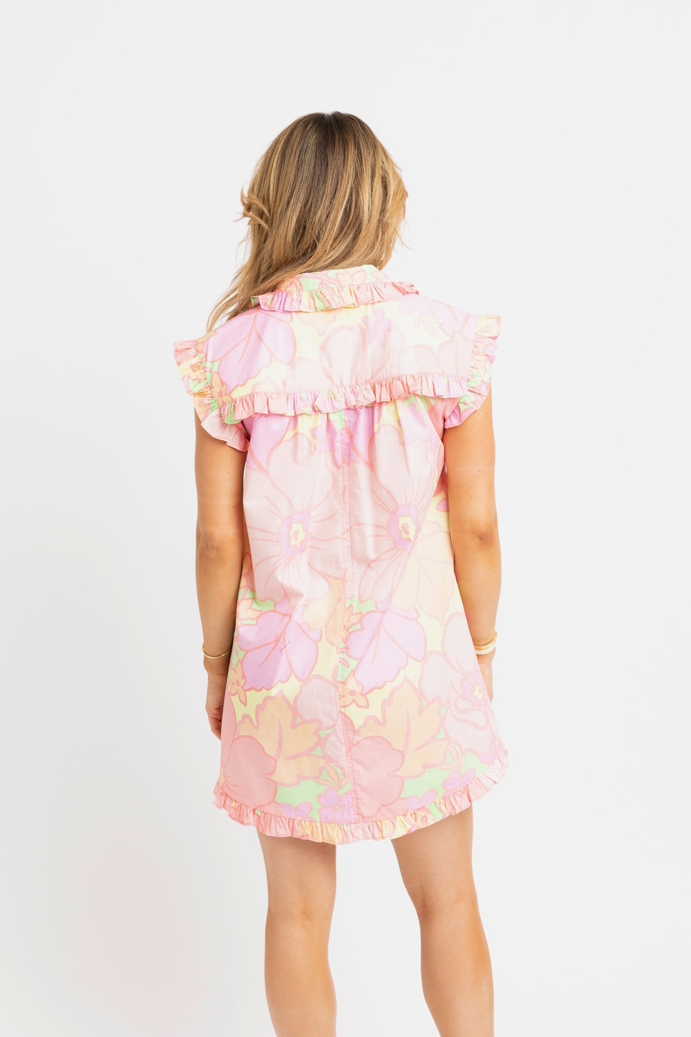 Pastel Ruffle Dress