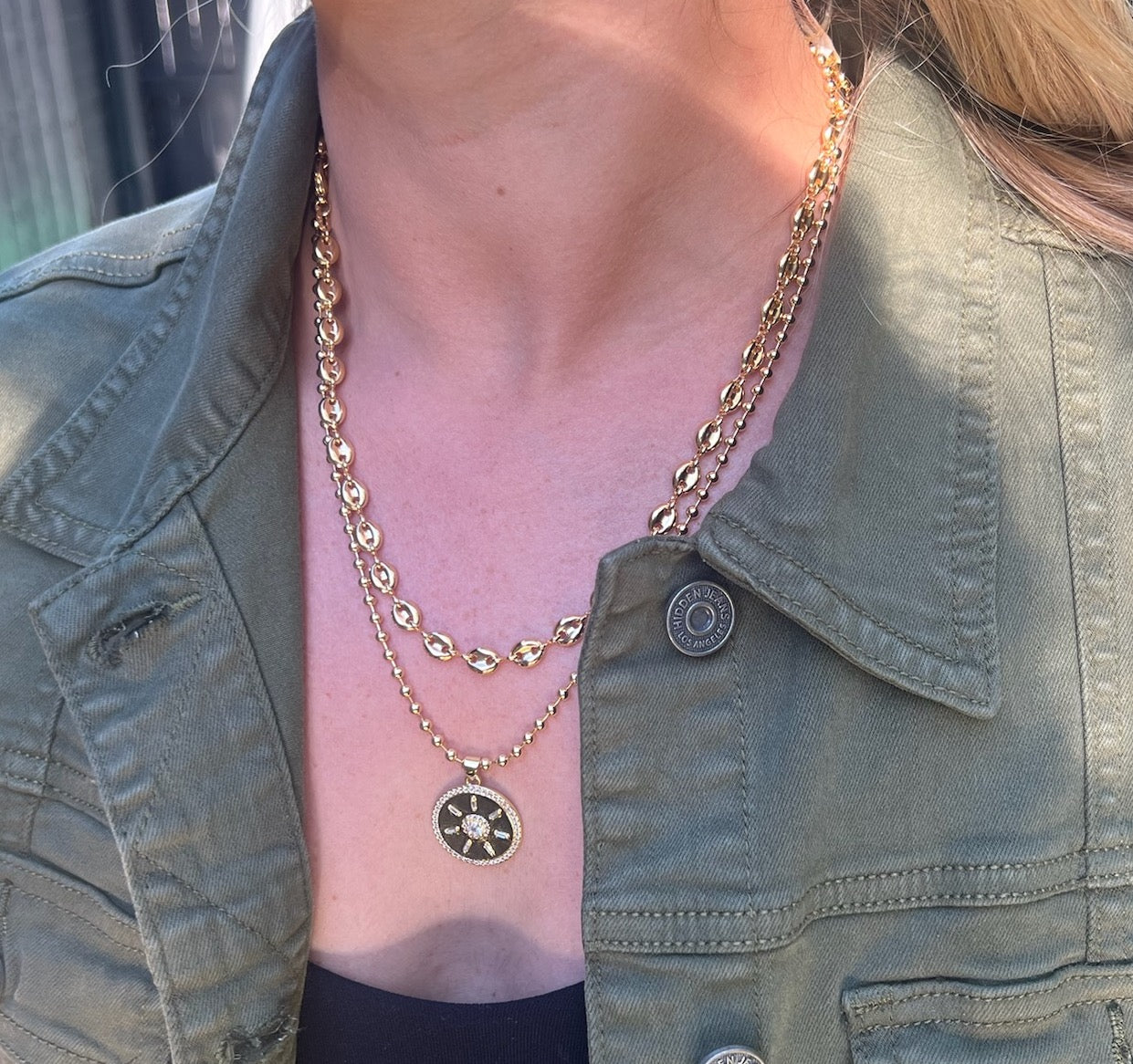 N. Pendant Necklace