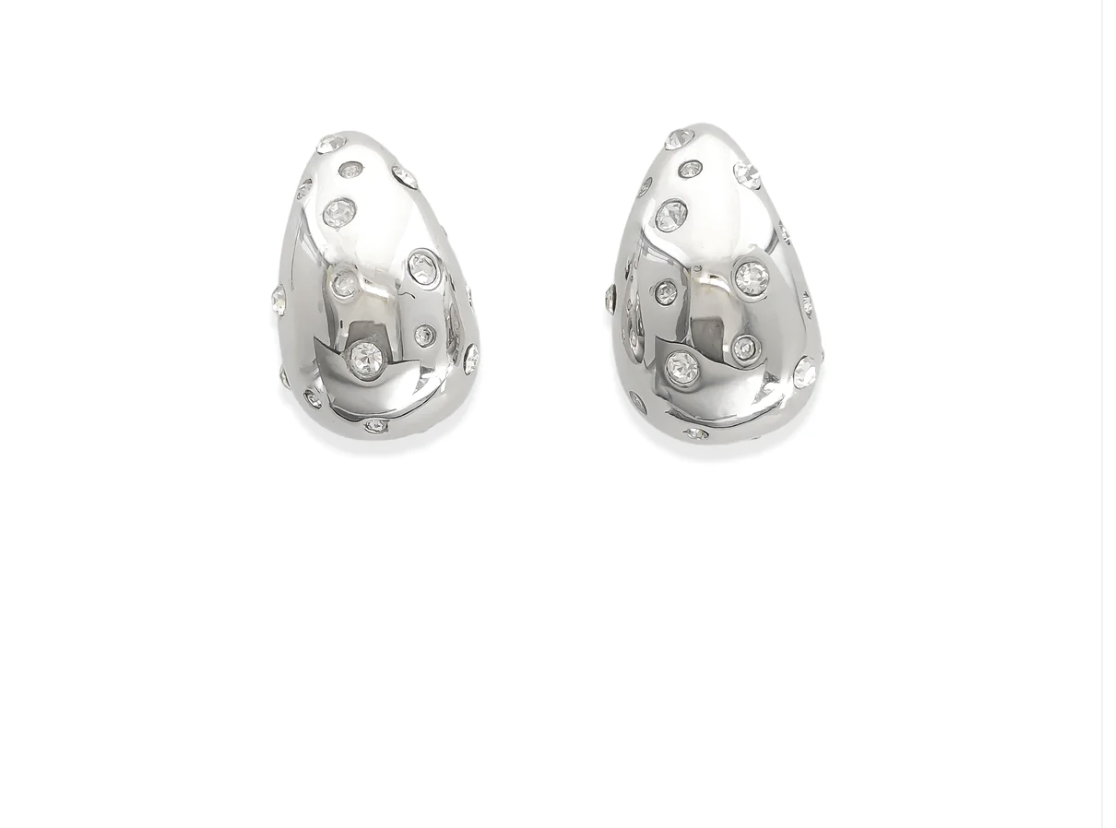 E. Raindrops with Crystals