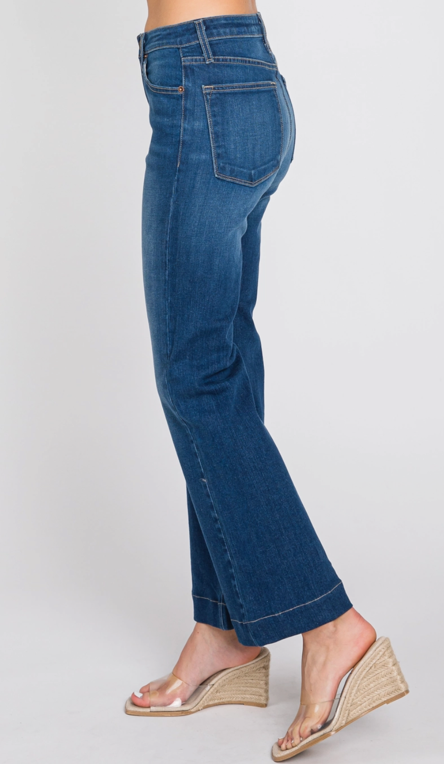 Finished Hem Sicily Denim