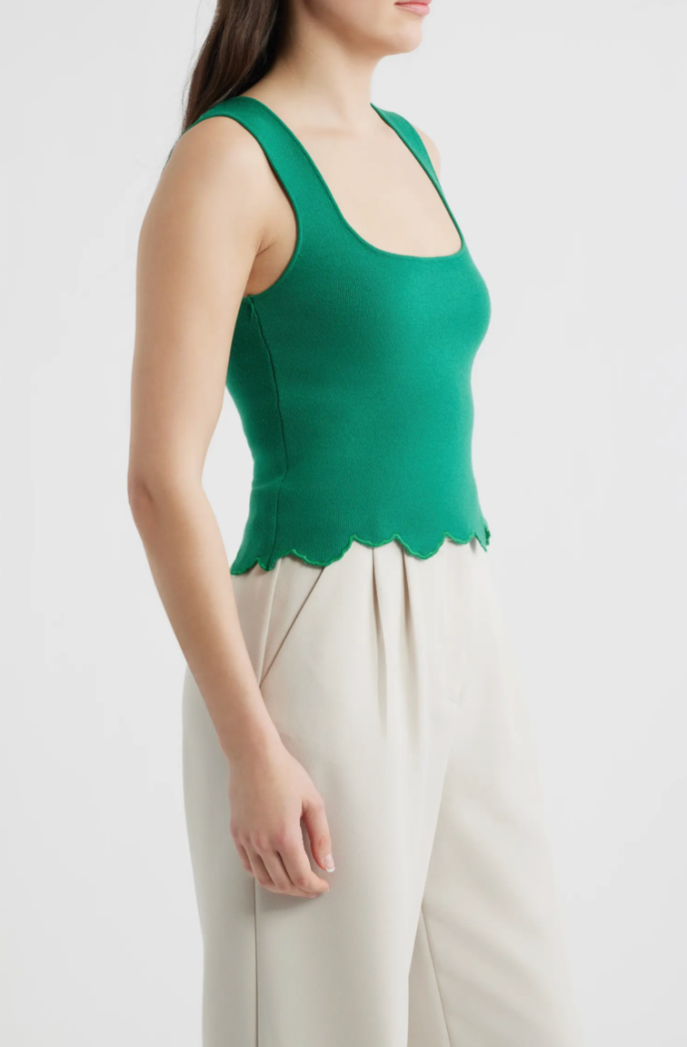 Green Knit Ithaca Top