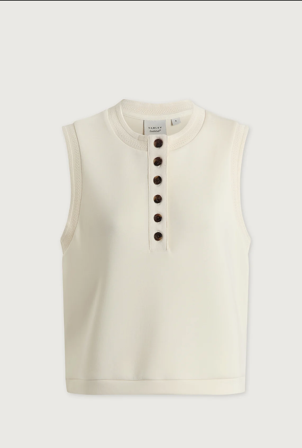 Varley Marla Button Placket Tank