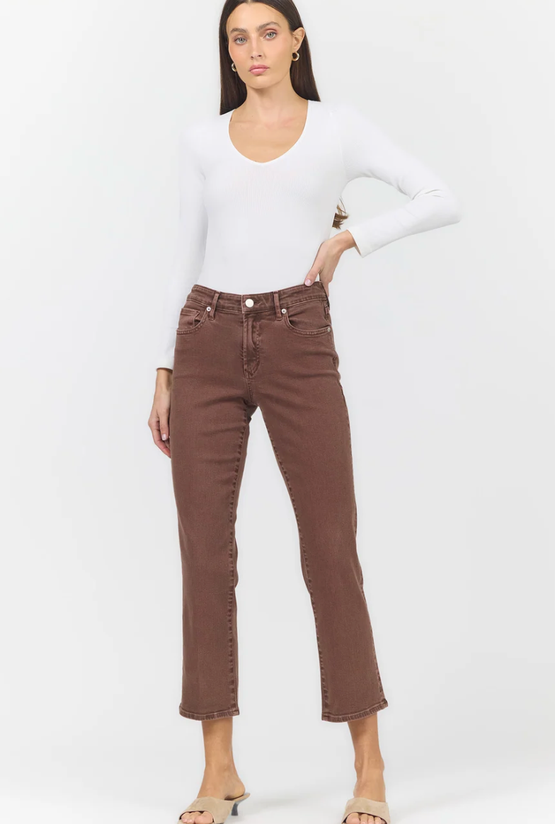 Anika Cappuccino Denim