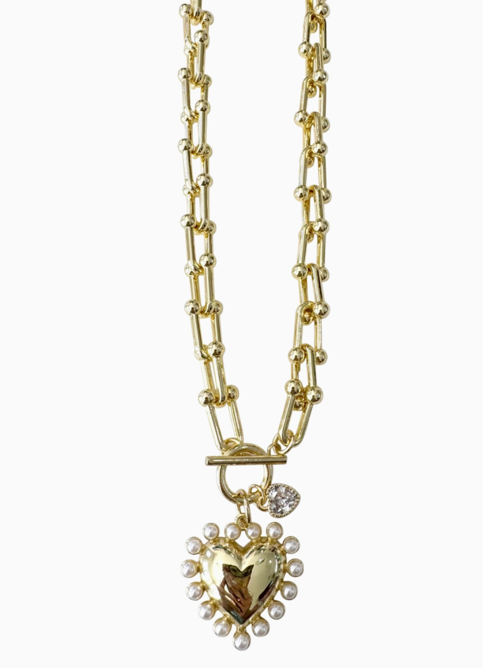 N. Tonya Heart Necklace