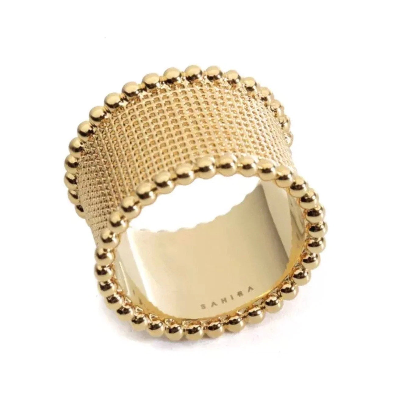 R. Hammered Band Ring
