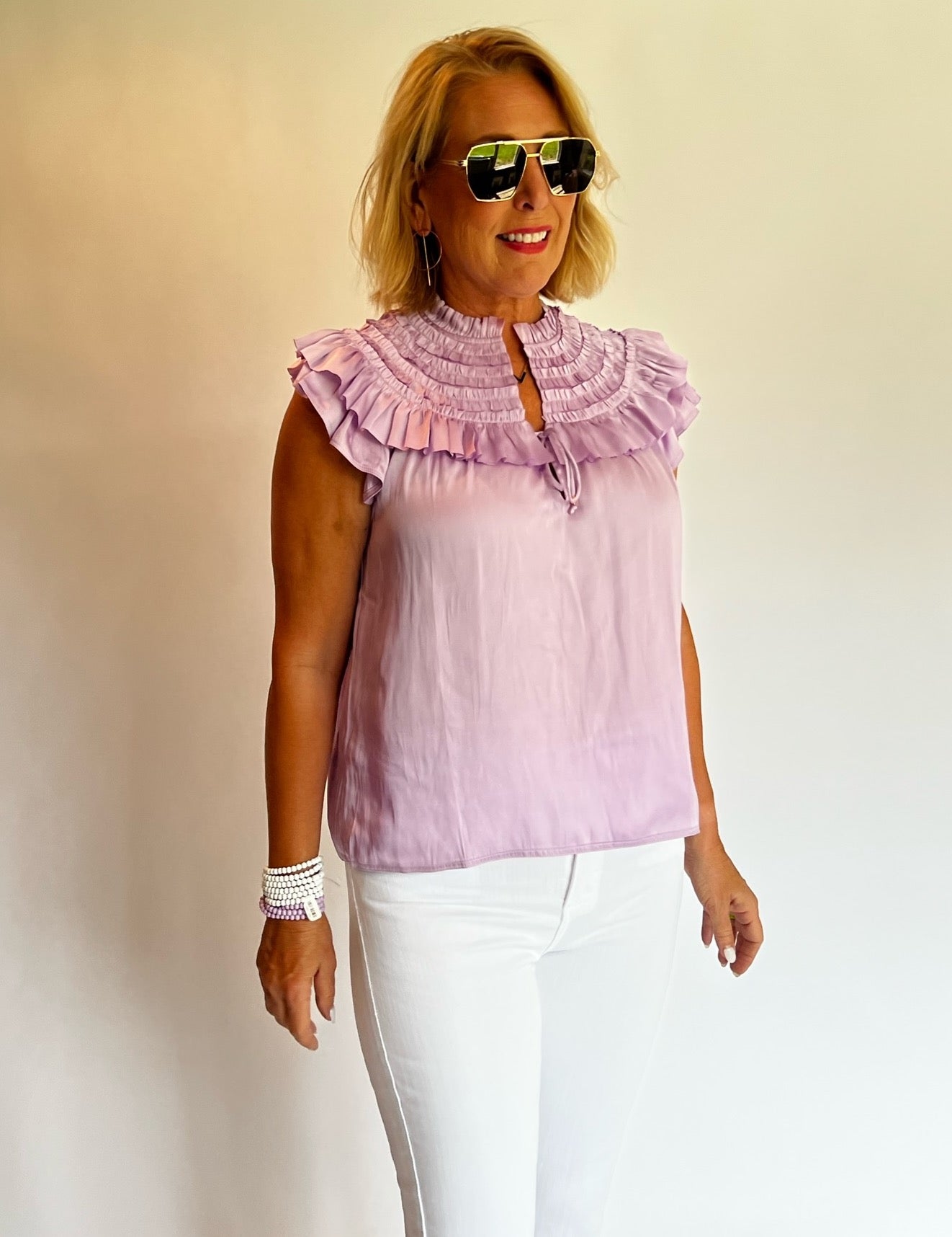 Lily Ruffle top (2 colors)