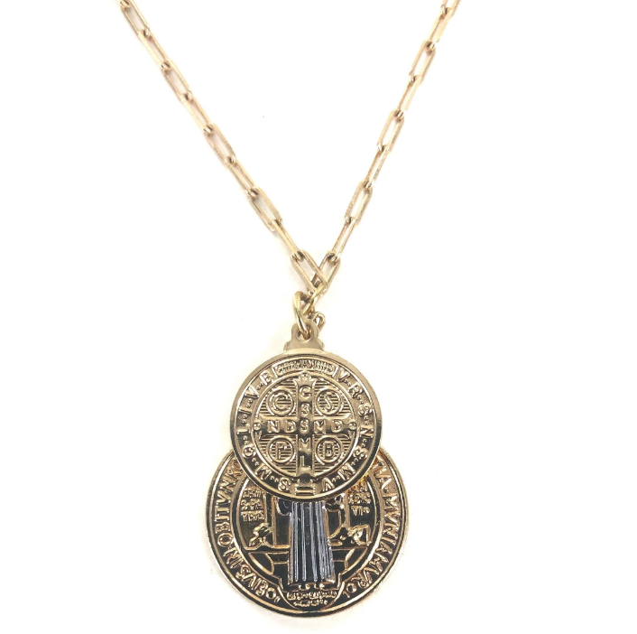 N. Saint Benedict Necklace