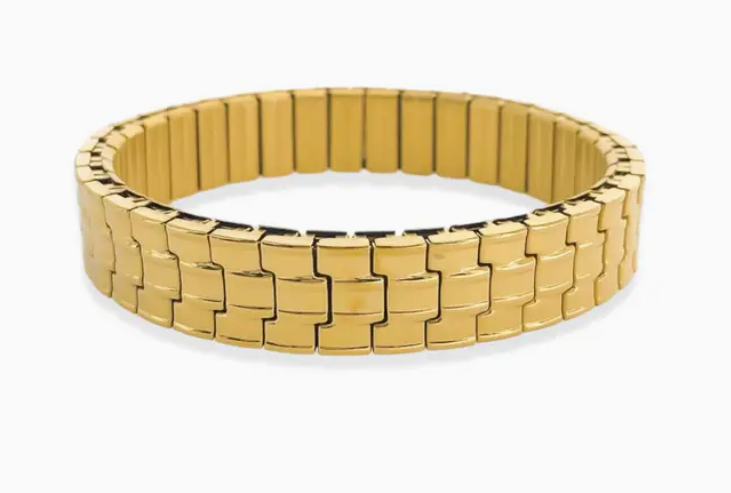 B. Gold Stretch Bangle