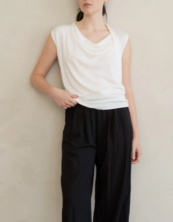 Sculpted Drape Top
