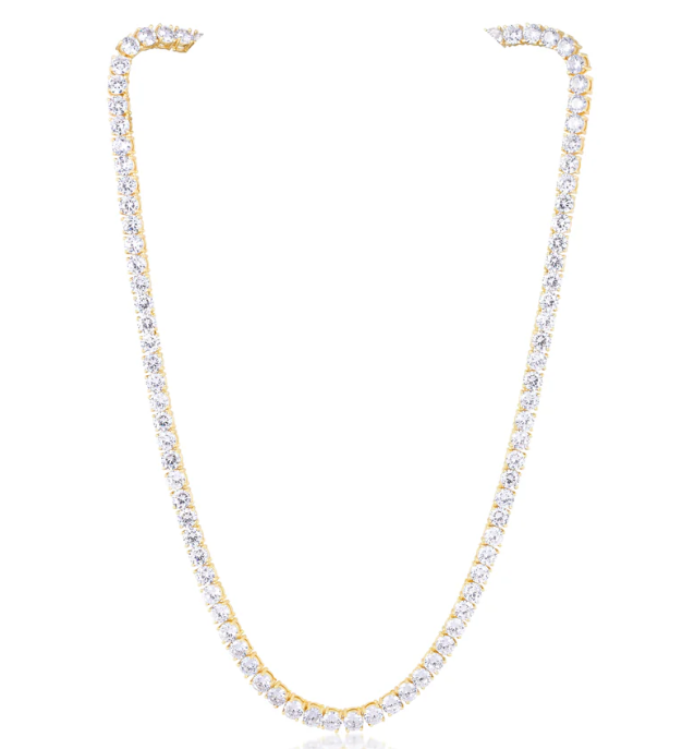 N. Demetria Tennis Necklace