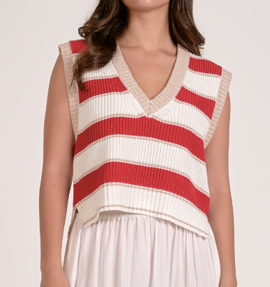 Slate Sleeveless Sweater