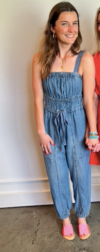 Blue Movin’ Jumpsuit