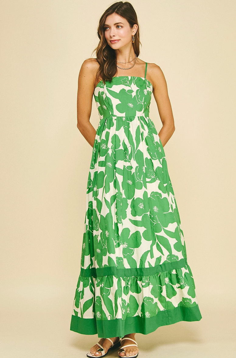 Floral Tiered Maxi