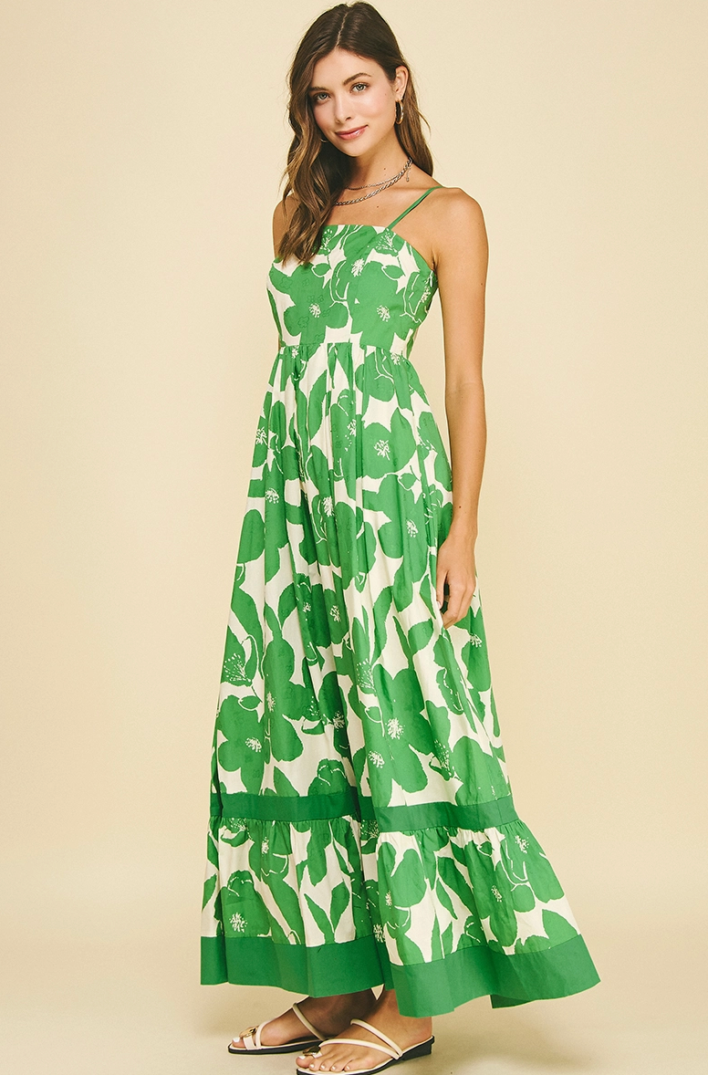 Floral Tiered Maxi