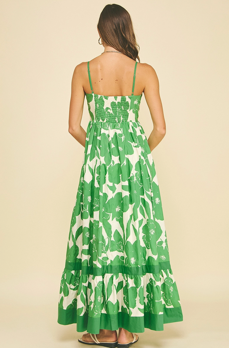 Floral Tiered Maxi