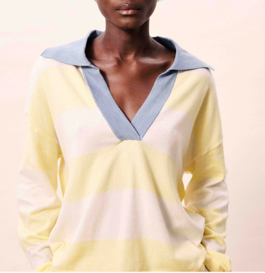 Spring Stripe Sweater