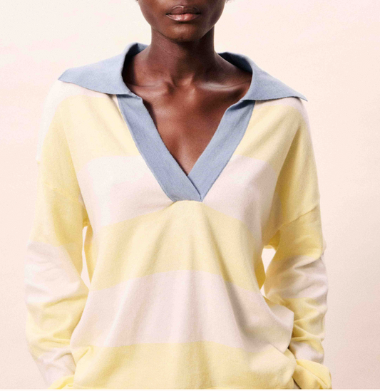 Spring Stripe Sweater