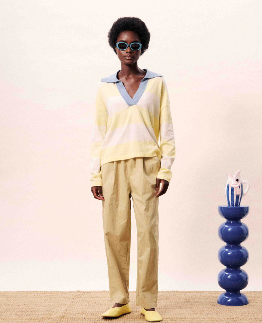 Spring Stripe Sweater