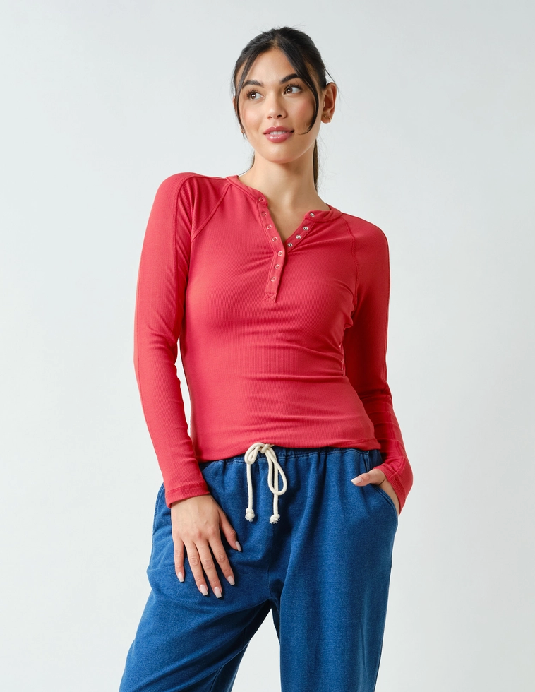 Essential Henley Top