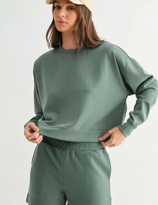 Luxe Ribbed Sweater