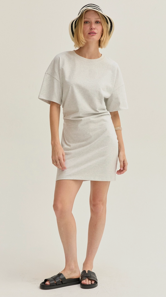 Erin Ruched T-Shirt Dress