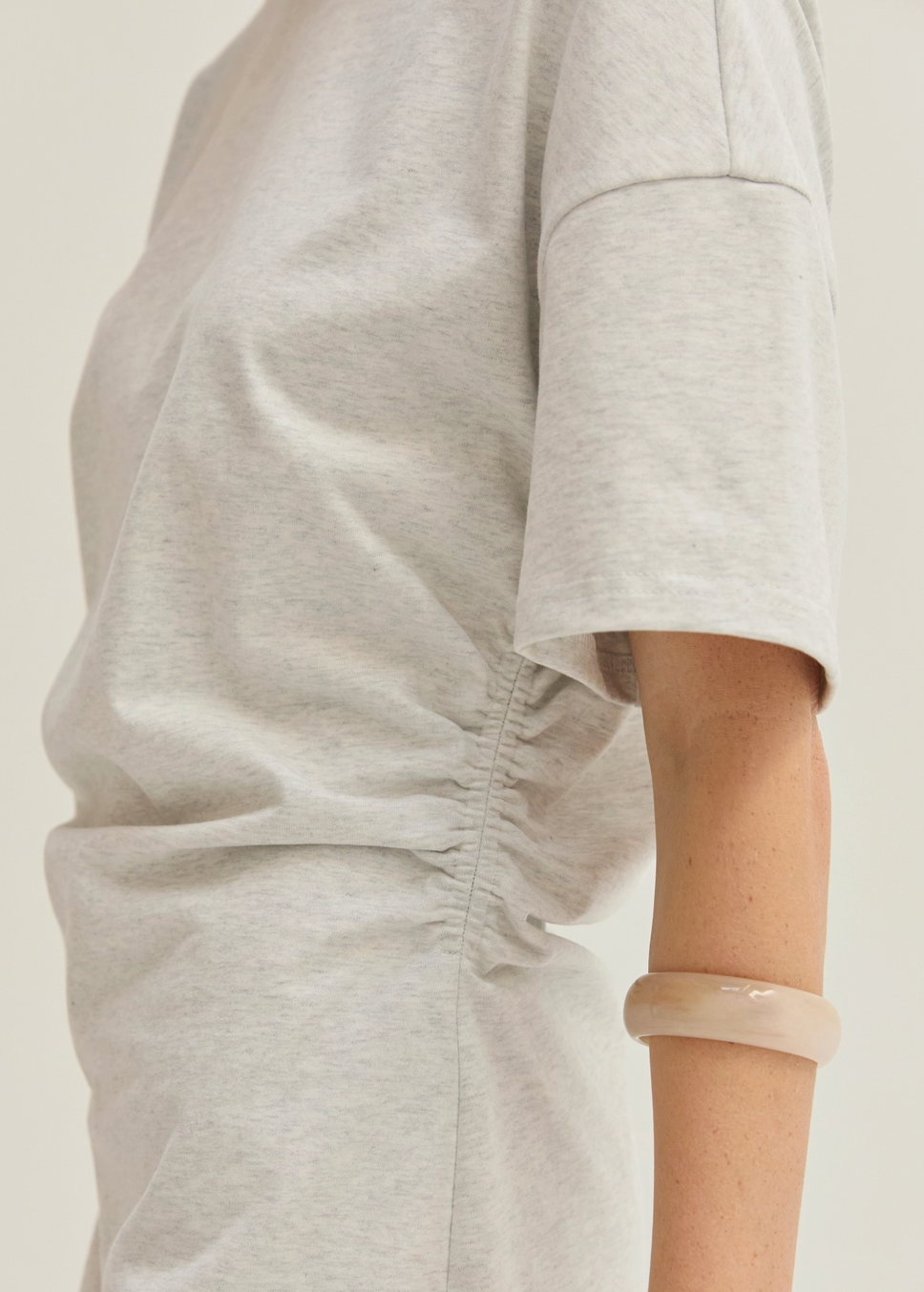 Erin Ruched T-Shirt Dress