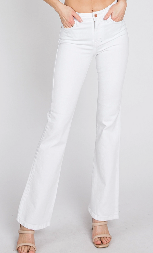 Florence White Denim