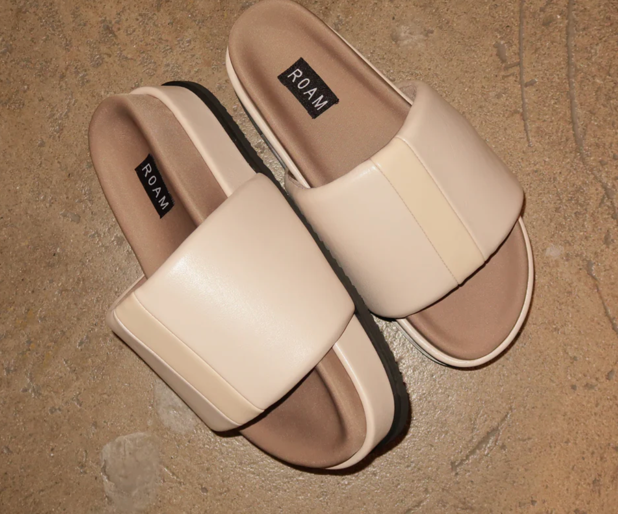Roam Stripe Cement Sandal