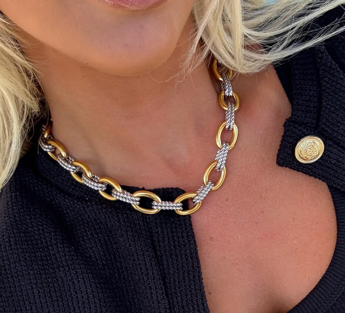 N. Margo Two Tone Necklace