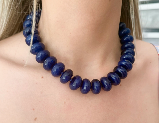 N. Beaded Thick Necklace