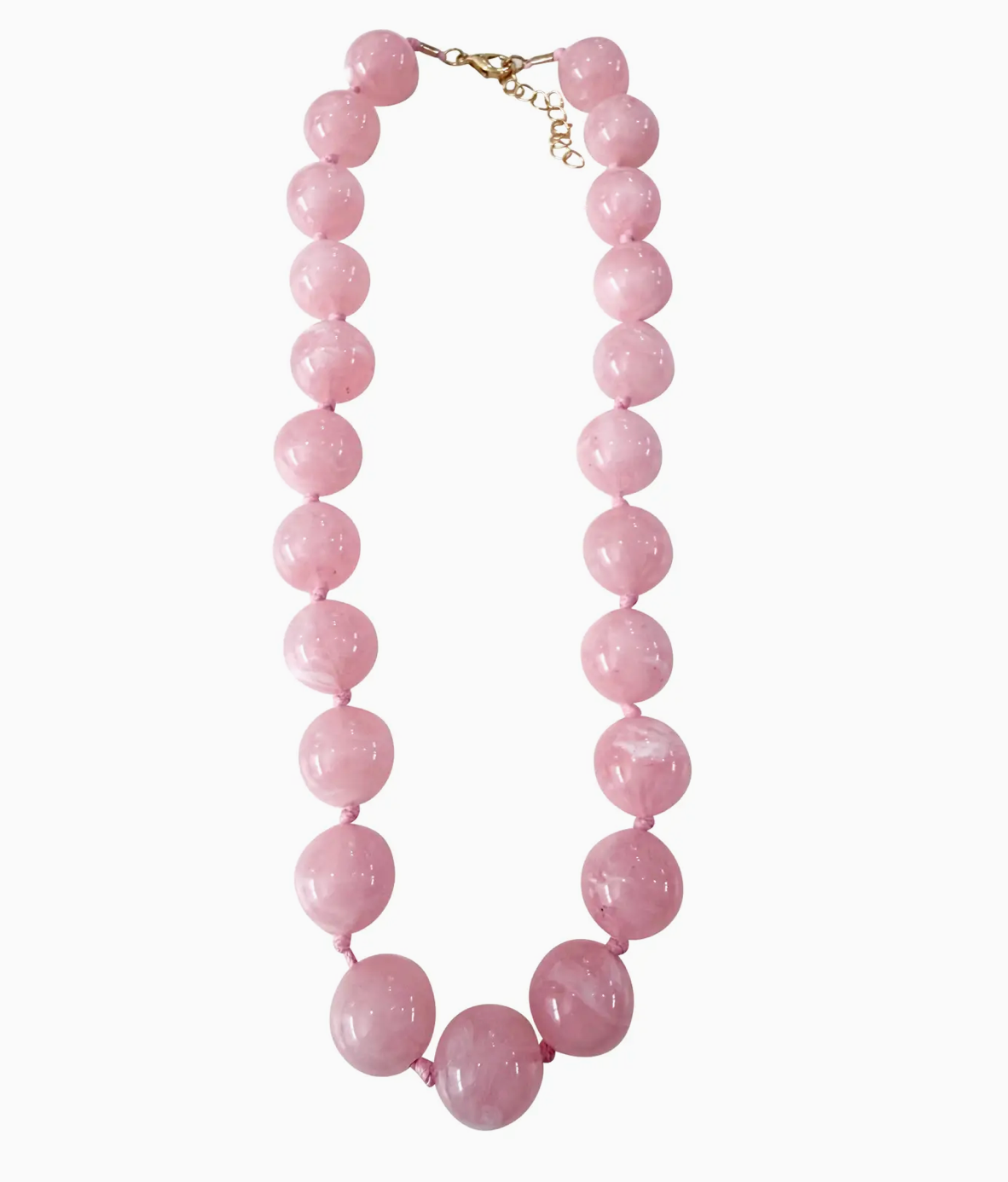 N. Beaded Thick Necklace