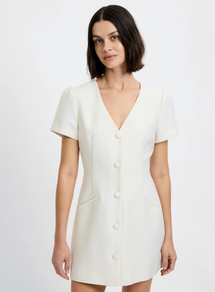 Taffeta Structured Dress