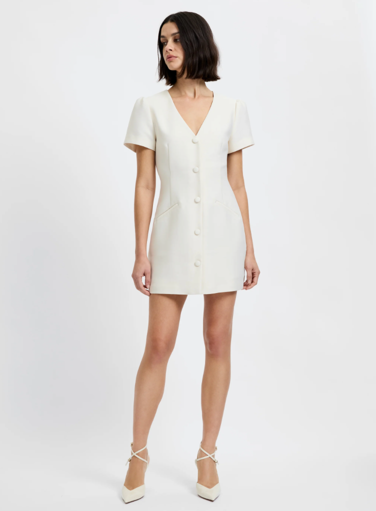 Taffeta Structured Dress