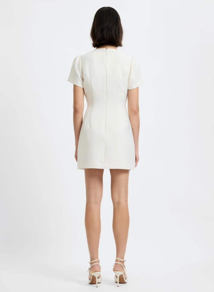 Taffeta Structured Dress