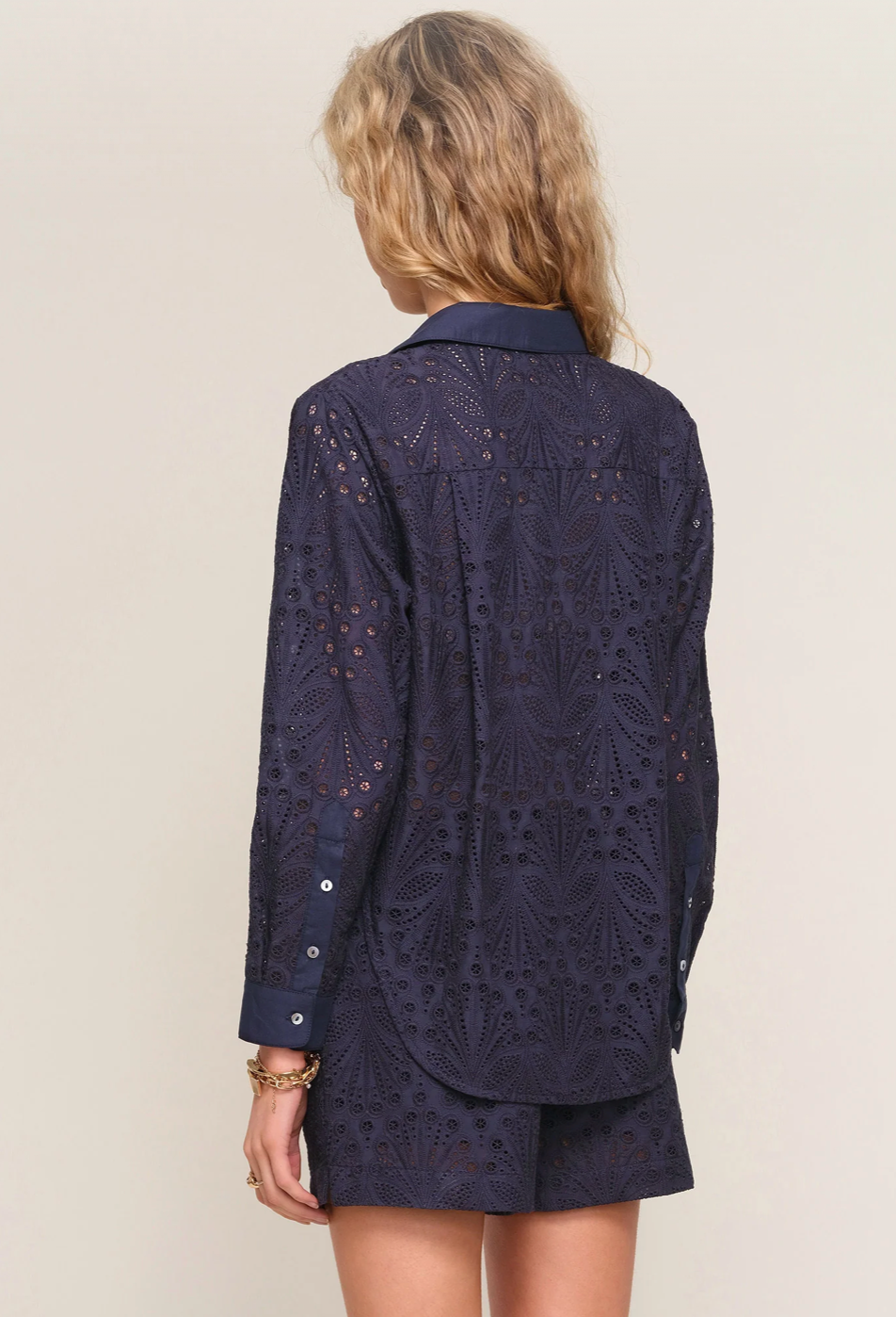 Gia Eyelet Top