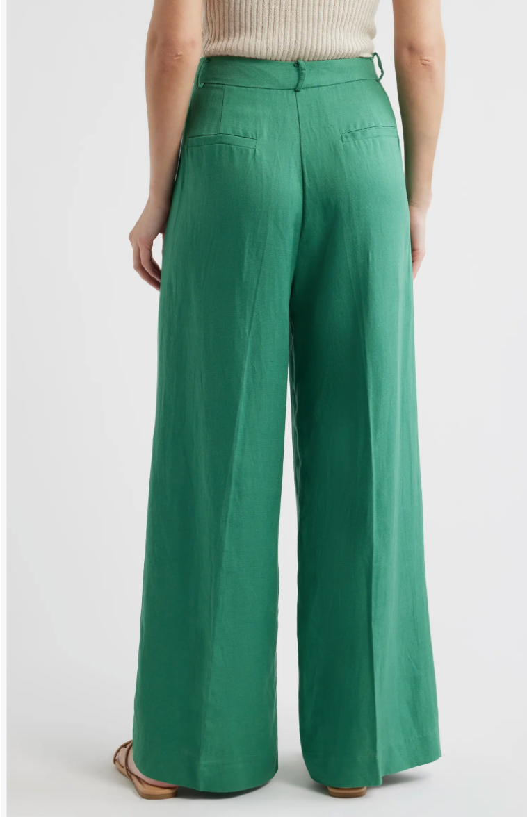 Green Palermo Pants