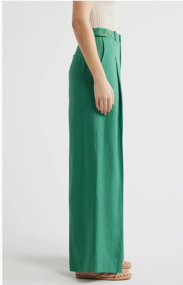 Green Palermo Pants