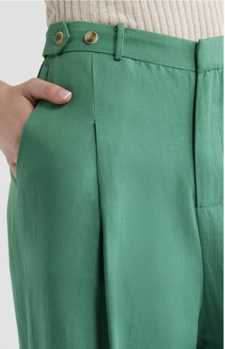 Green Palermo Pants
