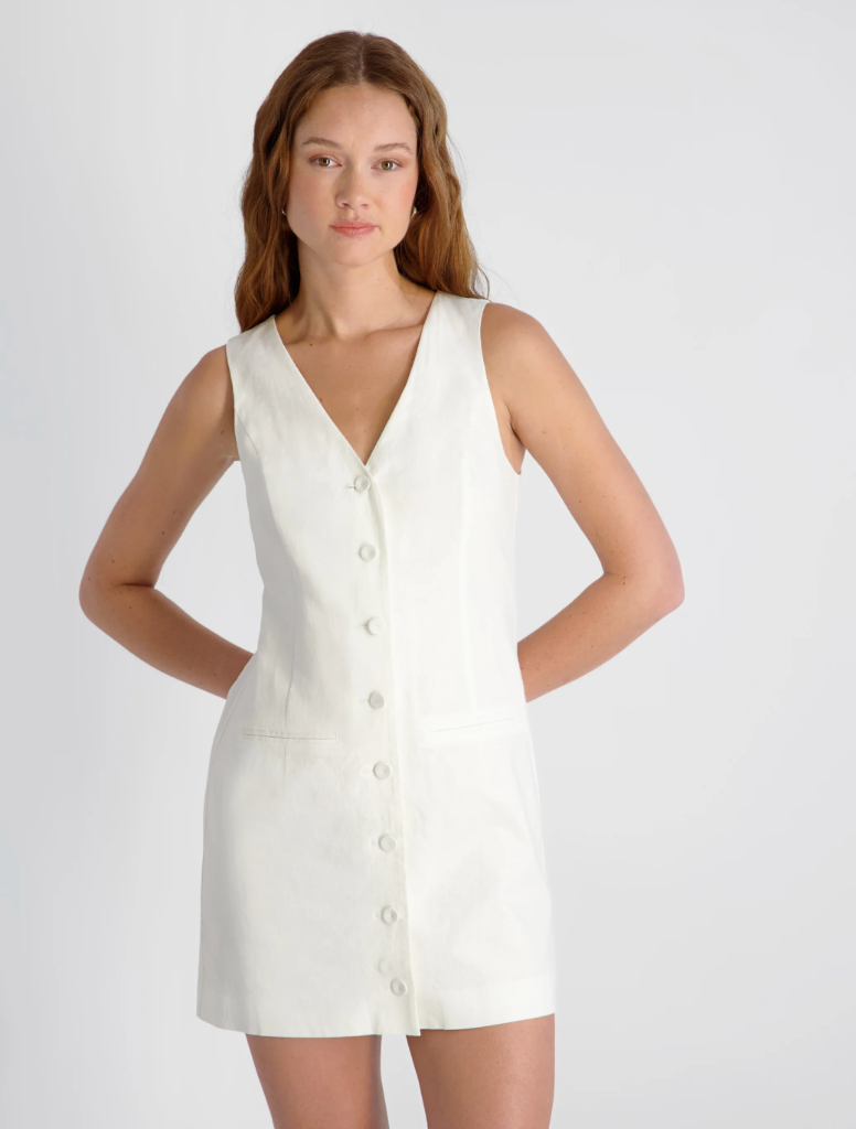 Aspen Linen Aline Dress