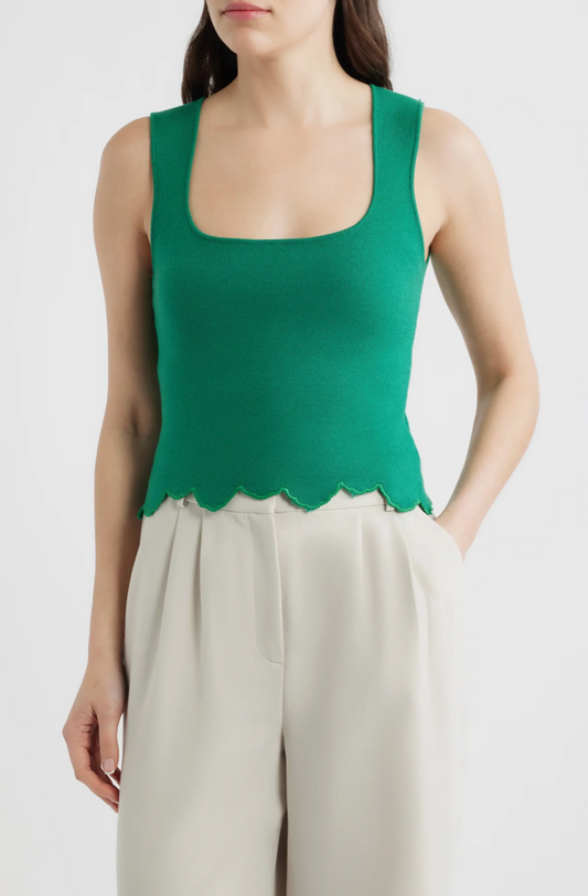 Green Knit Ithaca Top