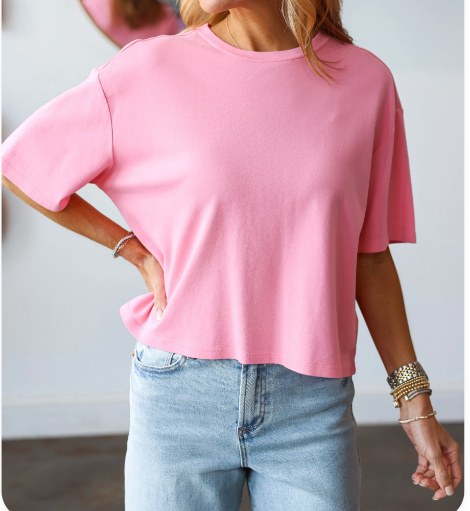 Pink Lemonade Maddox Tee