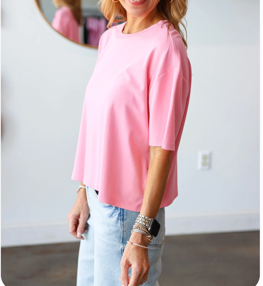 Pink Lemonade Maddox Tee