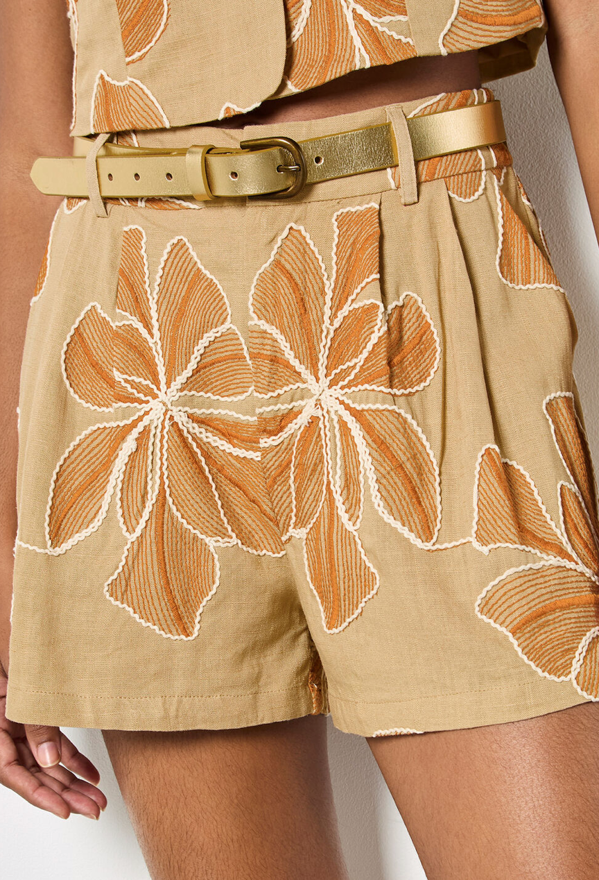 Big Flower Shorts