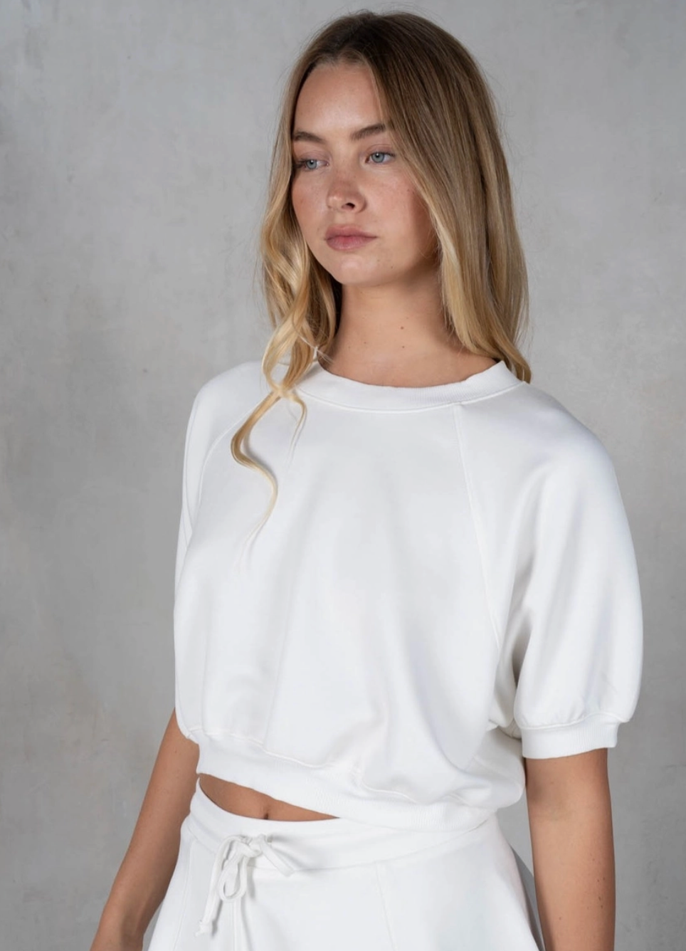 Ivory Neoprene Top