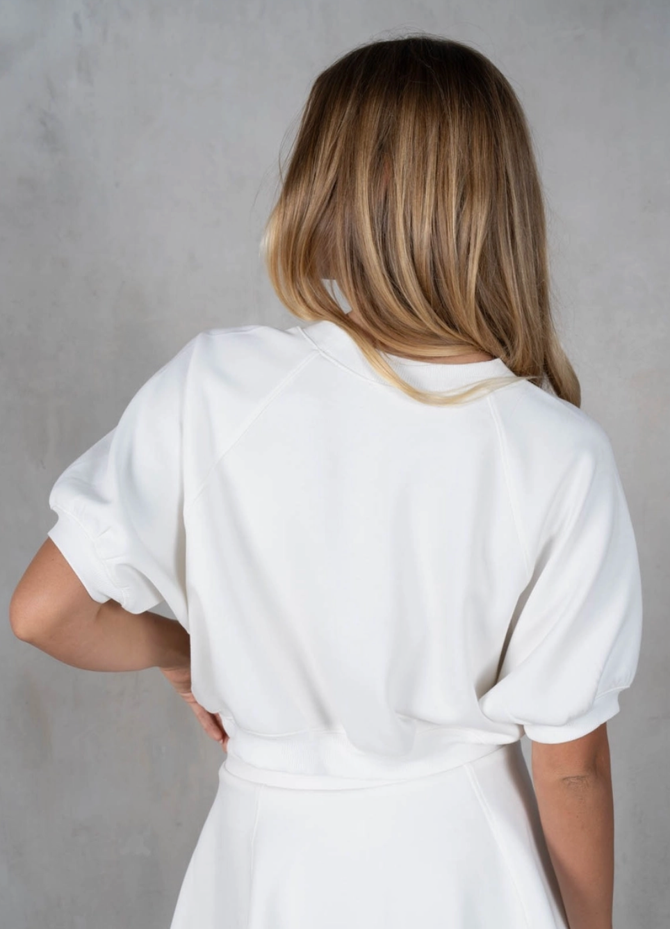 Ivory Neoprene Top