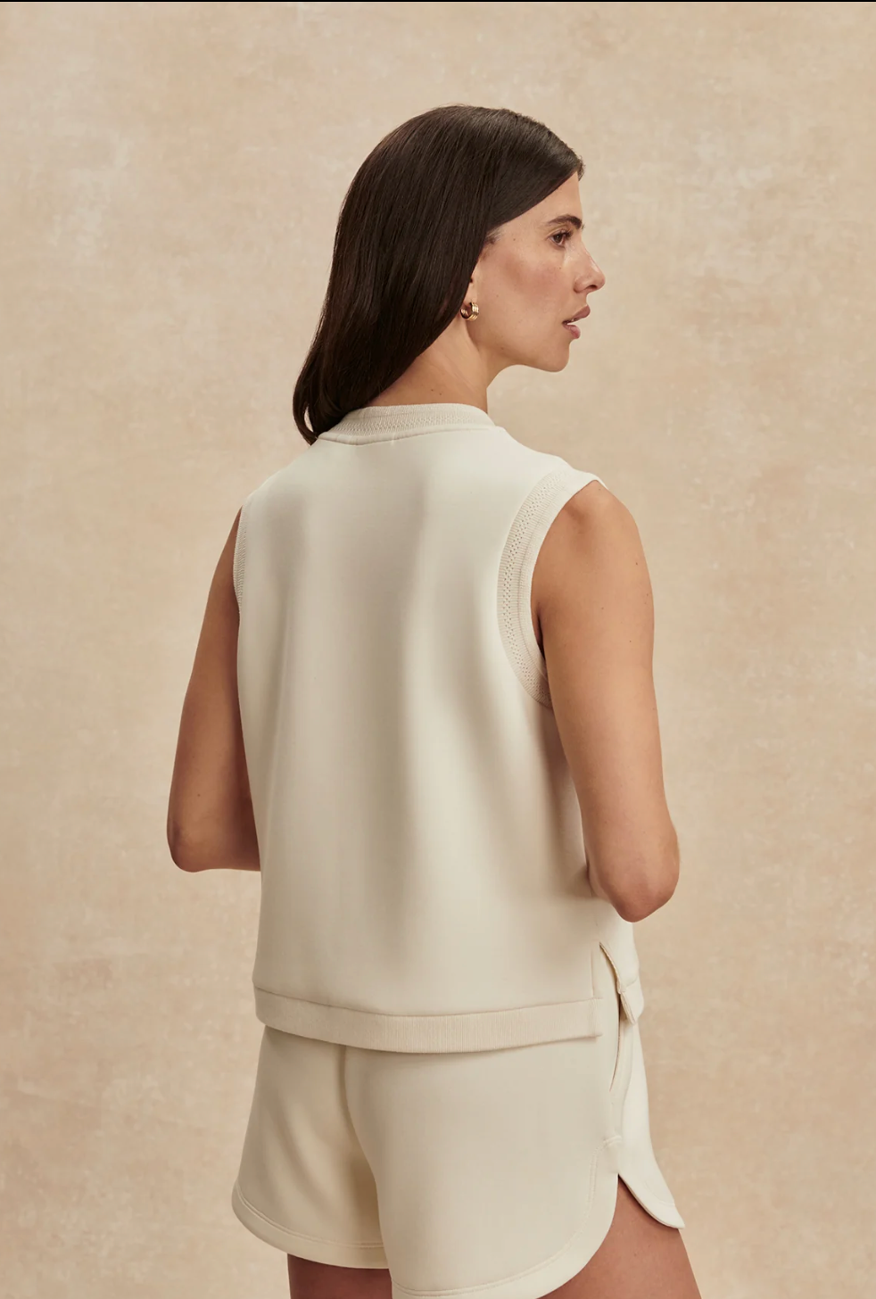 Varley Marla Button Placket Tank