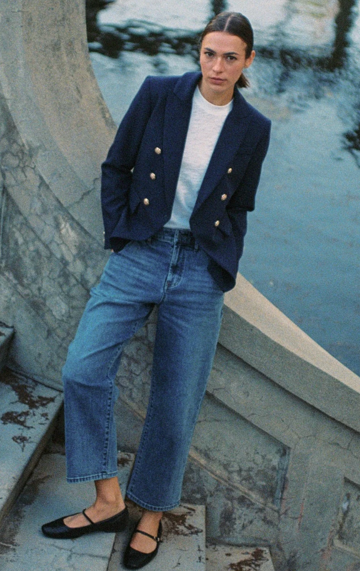 Rowena Navy Blazer