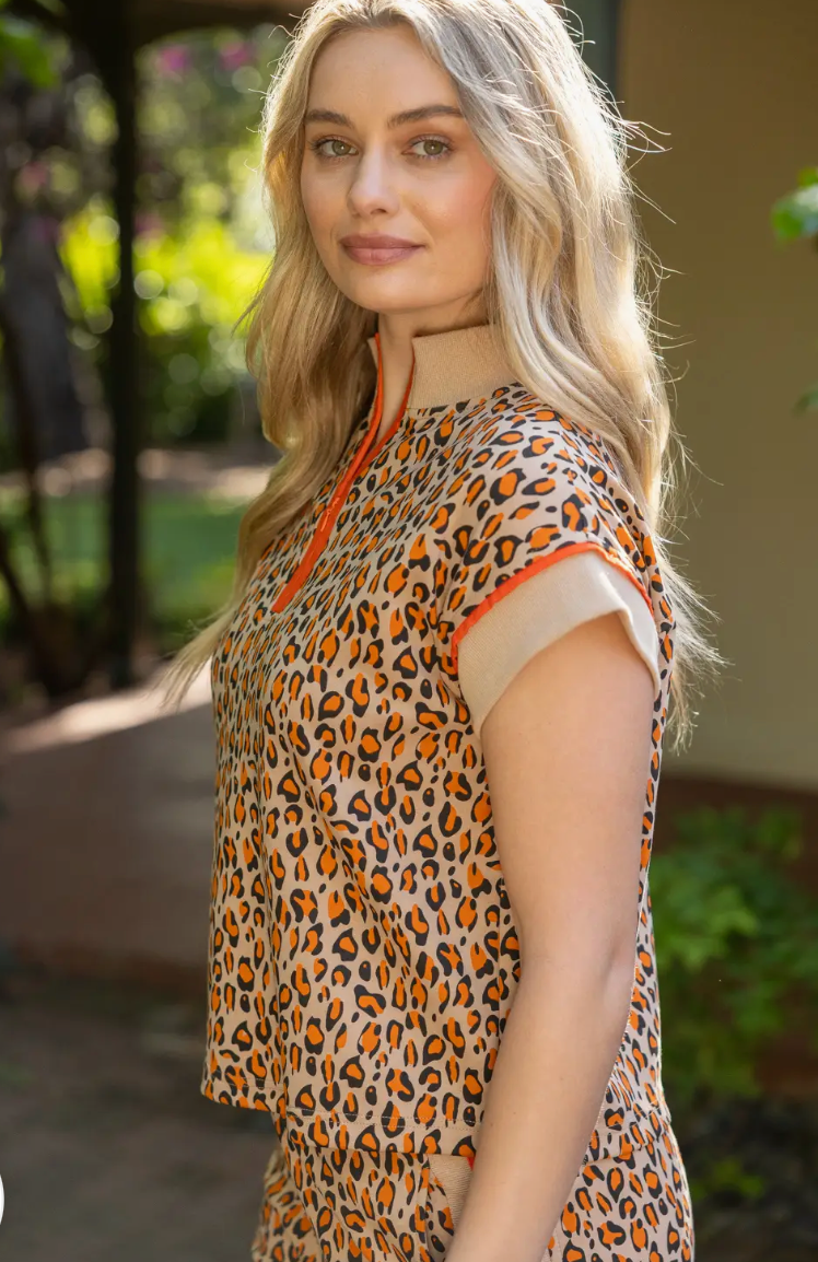 Animal Print Top