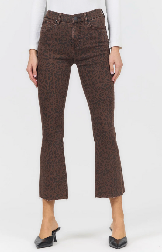 Leopard Jeanne Denim