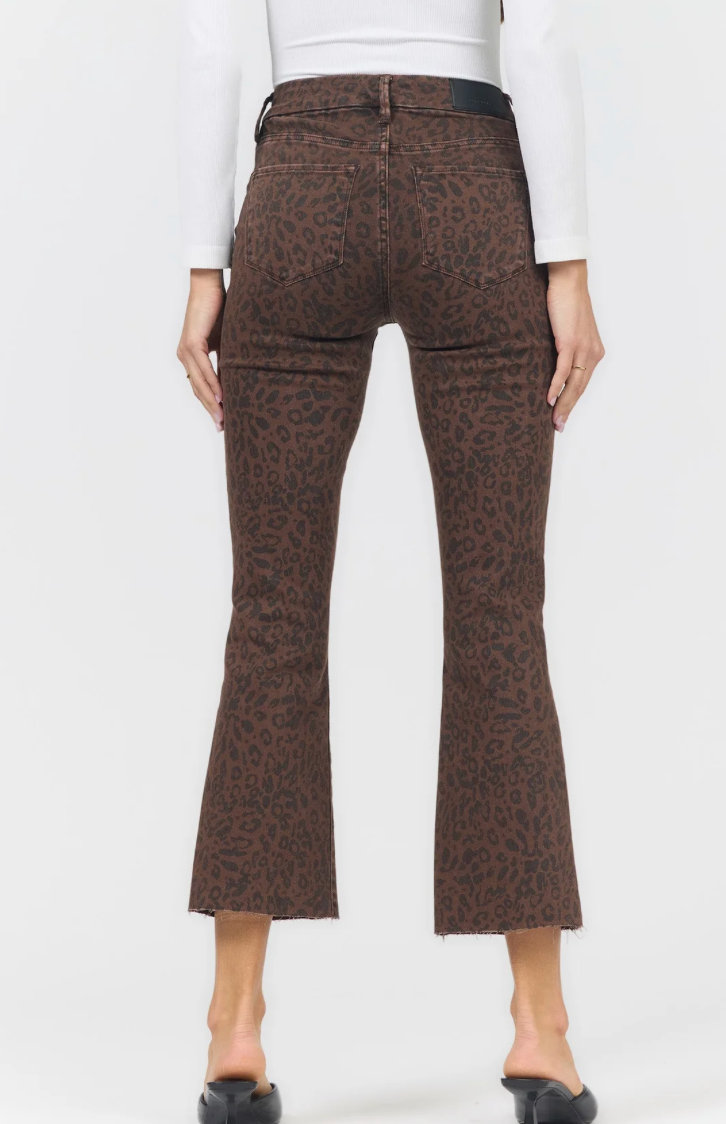 Leopard Jeanne Denim